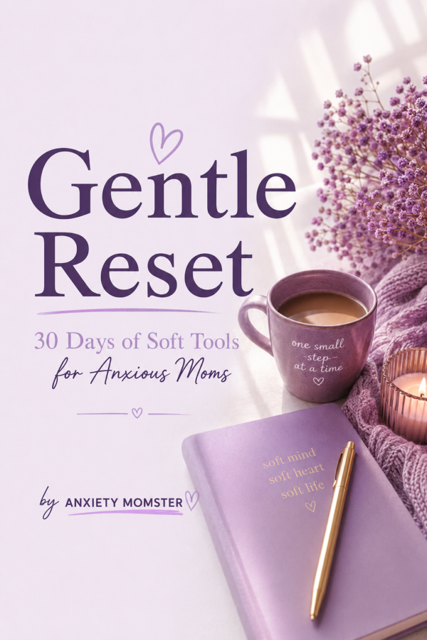 Gentle Reset: 30 Days of Soft Tools for Anxious Moms 💜