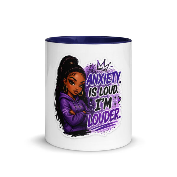 Anxiety Is Loud, I’m Louder Mug Coming Soon 💜